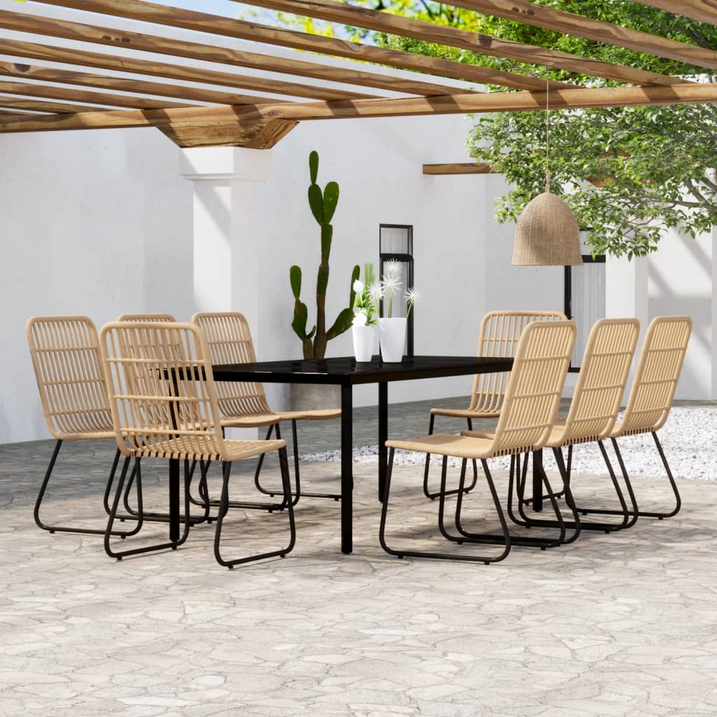 Set Mobili Da Pranzo Per Giardino 3 Pz