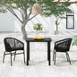Set Mobili Da Pranzo Per Giardino 7 Pz