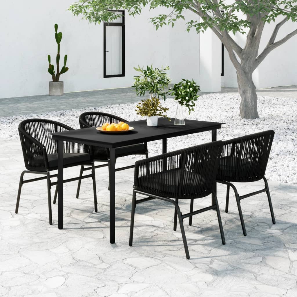 Set Mobili Da Pranzo Per Giardino 7 Pz