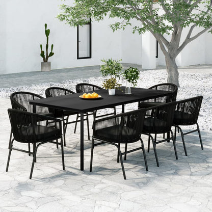 Set Mobili Da Pranzo Per Giardino 7 Pz