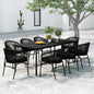 Set Mobili Da Pranzo Per Giardino 7 Pz