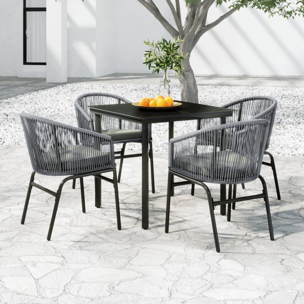 Set Mobili Da Pranzo Per Giardino 7 Pz