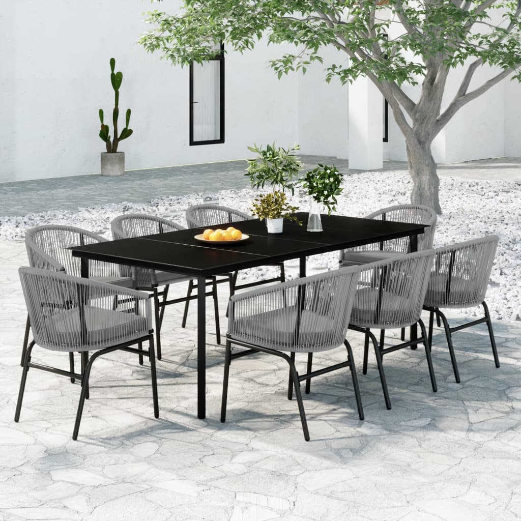 Set Mobili Da Pranzo Per Giardino 7 Pz