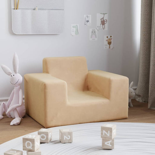 Divano Per Bambini In Morbido Peluche