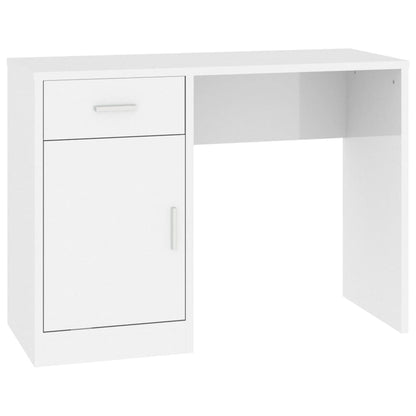Scrivania Cassetto 100X40X73Cm Legno Multistrato
