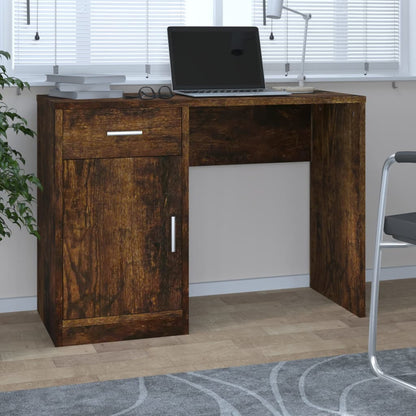 Scrivania Cassetto 100X40X73Cm Legno Multistrato