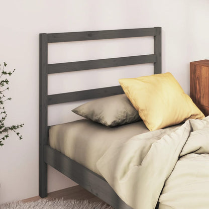 Testiera Per Letto Ambra 106X4X100 Cm In Legno Massello Di Pino