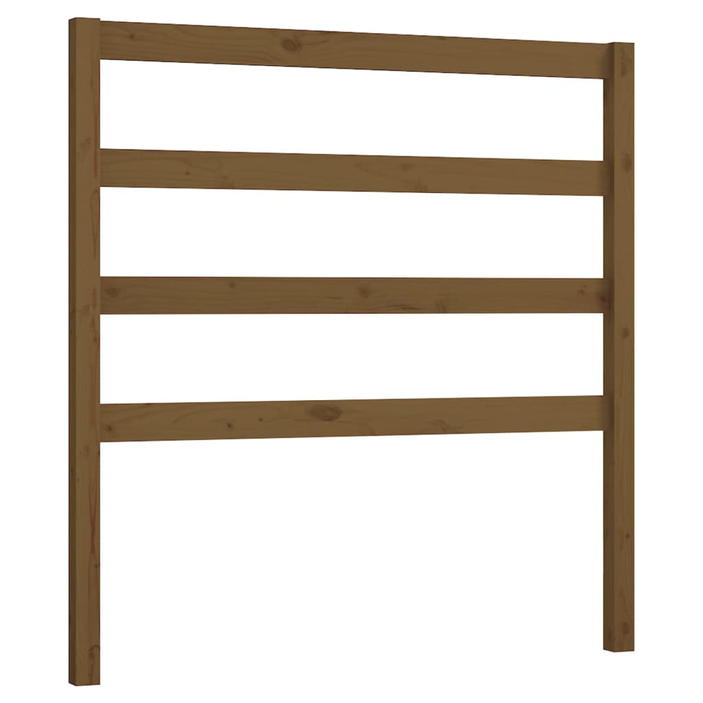 Testiera Per Letto Ambra 106X4X100 Cm In Legno Massello Di Pino