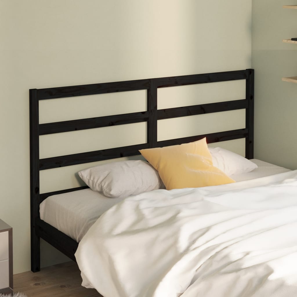 Testiera Per Letto Ambra 106X4X100 Cm In Legno Massello Di Pino