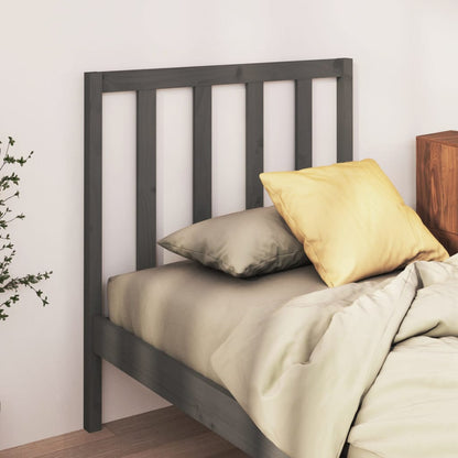 Testiera Per Letto Ambra 81X4X100 Cm In Legno Massello Di Pino