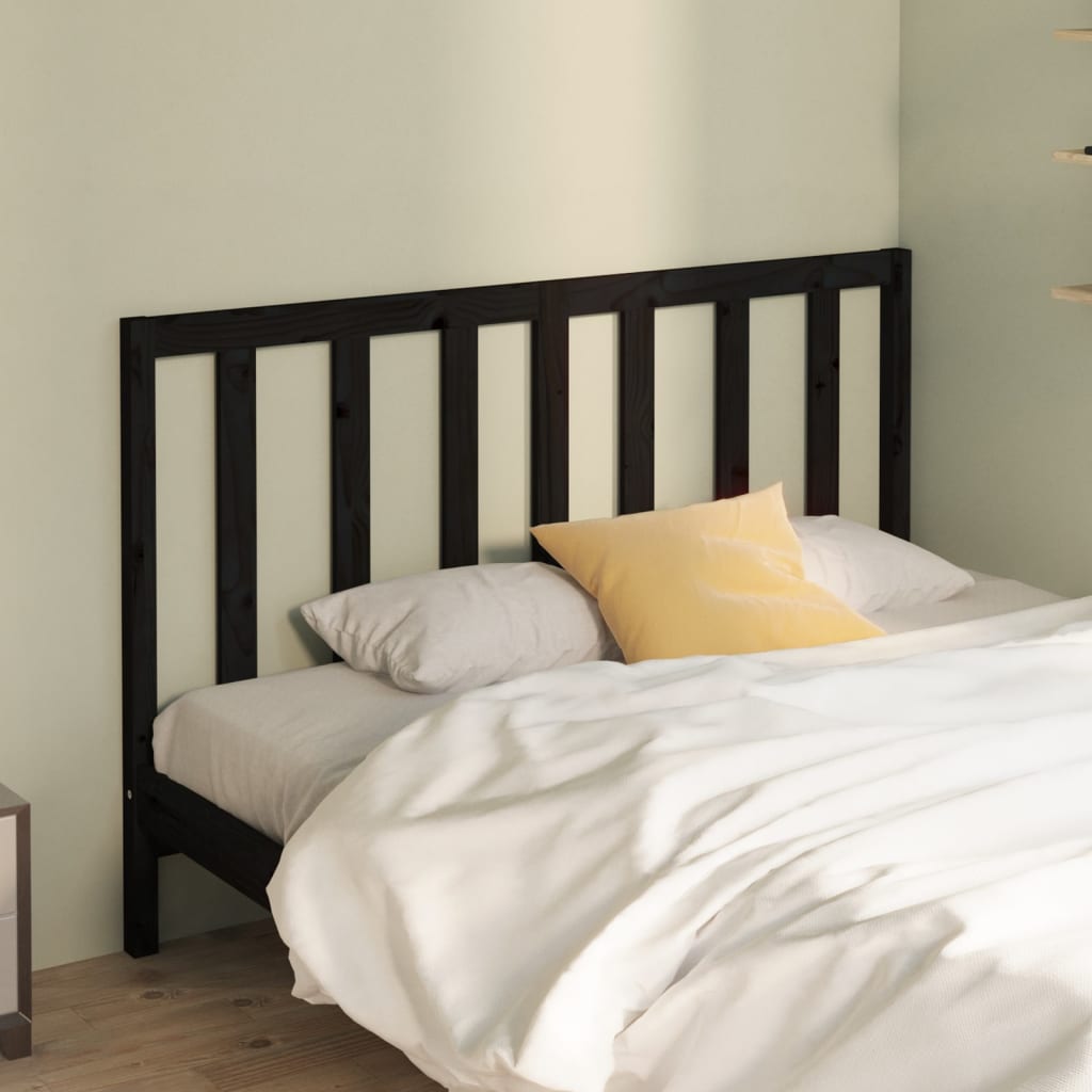 Testiera Per Letto Ambra 81X4X100 Cm In Legno Massello Di Pino