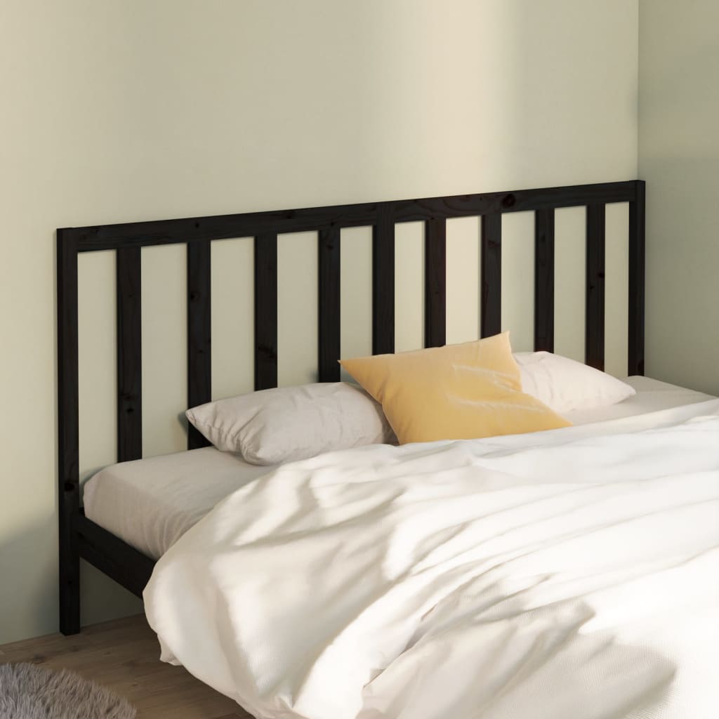 Testiera Per Letto Ambra 81X4X100 Cm In Legno Massello Di Pino