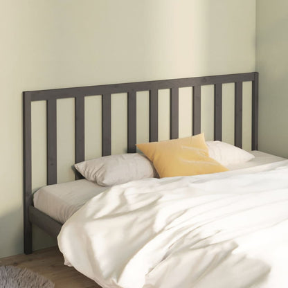 Testiera Per Letto Ambra 81X4X100 Cm In Legno Massello Di Pino
