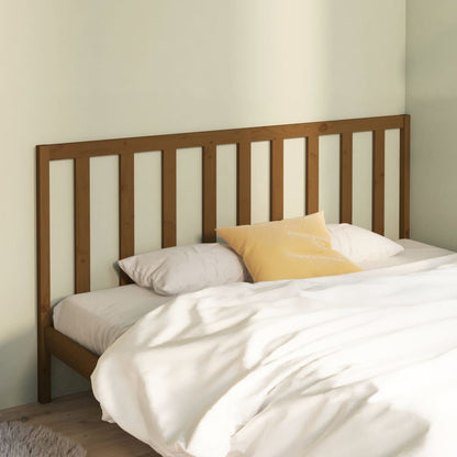 Testiera Per Letto Ambra 81X4X100 Cm In Legno Massello Di Pino