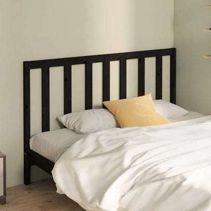 Testiera Letto Grigia 156X4X100 Cm In Legno Massello Di Pino