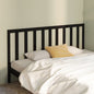 Testiera Letto Grigia 156X4X100 Cm In Legno Massello Di Pino
