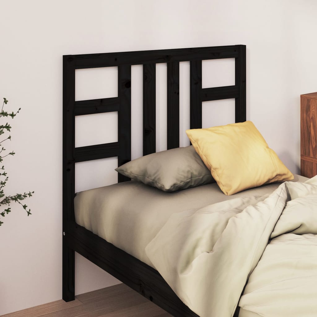 Testiera Per Letto Ambra 156X4X100 Cm In Legno Massello Di Pino