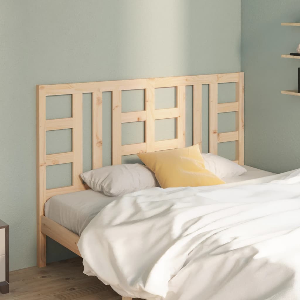 Testiera Per Letto Ambra 156X4X100 Cm In Legno Massello Di Pino