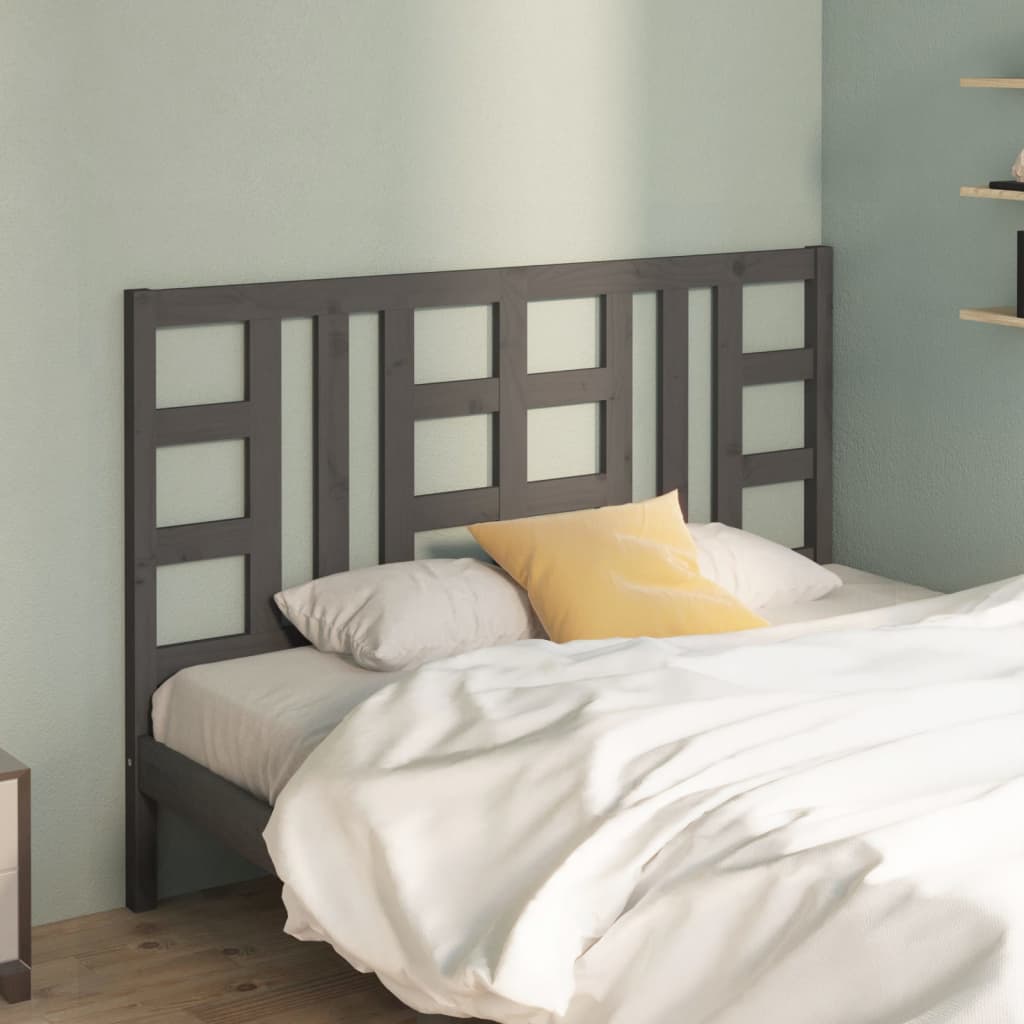 Testiera Per Letto Ambra 156X4X100 Cm In Legno Massello Di Pino