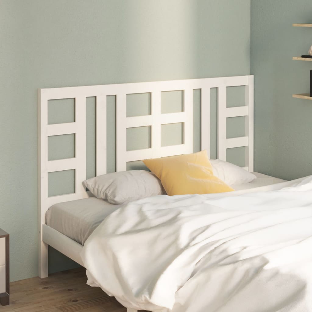 Testiera Per Letto Ambra 156X4X100 Cm In Legno Massello Di Pino
