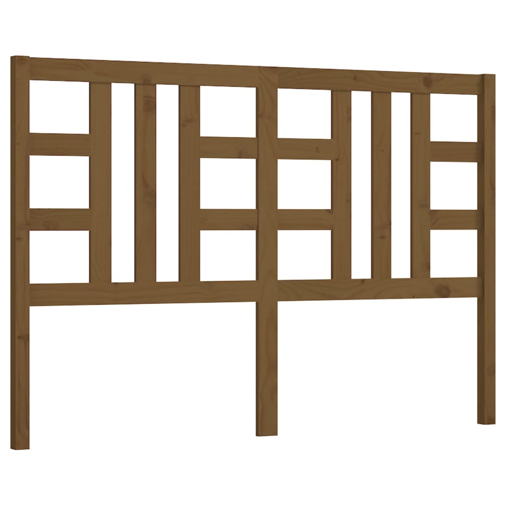 Testiera Per Letto Ambra 156X4X100 Cm In Legno Massello Di Pino
