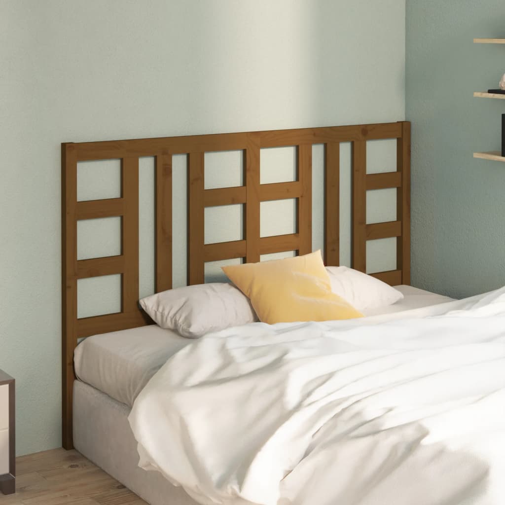 Testiera Per Letto Ambra 156X4X100 Cm In Legno Massello Di Pino