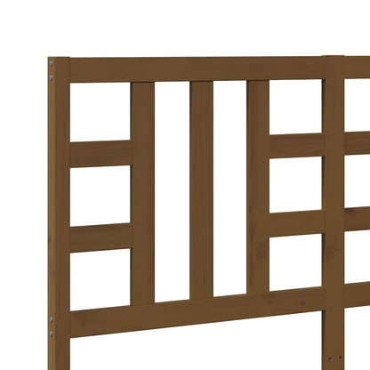Testiera Per Letto Ambra 156X4X100 Cm In Legno Massello Di Pino