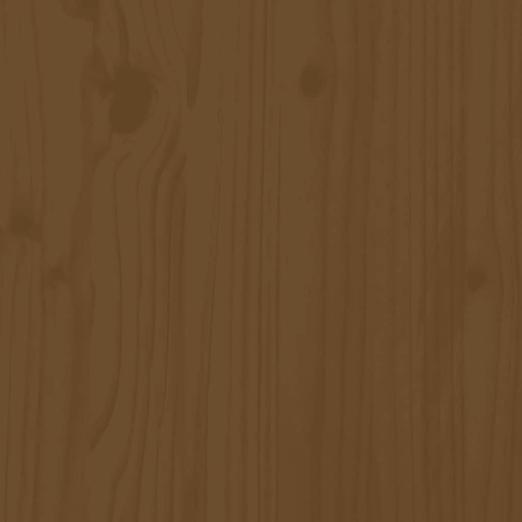 Testiera Per Letto Ambra 156X4X100 Cm In Legno Massello Di Pino