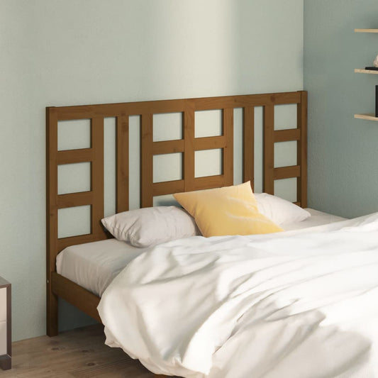 Testiera Per Letto Ambra 156X4X100 Cm In Legno Massello Di Pino