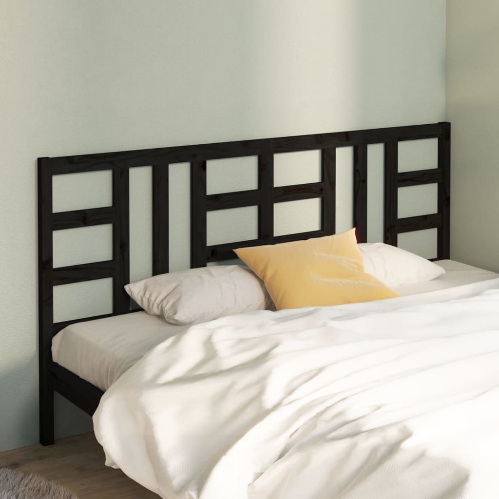 Testiera Per Letto Ambra 156X4X100 Cm In Legno Massello Di Pino