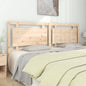 Testiera Per Letto Nera 80,5X4X100 Cm In Legno Massello Di Pino