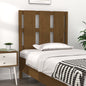 Testiera Per Letto Nera 155,5X4X100Cm In Legno Massello Di Pino