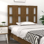 Testiera Per Letto Nera 155,5X4X100Cm In Legno Massello Di Pino