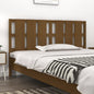 Testiera Per Letto Nera 155,5X4X100Cm In Legno Massello Di Pino