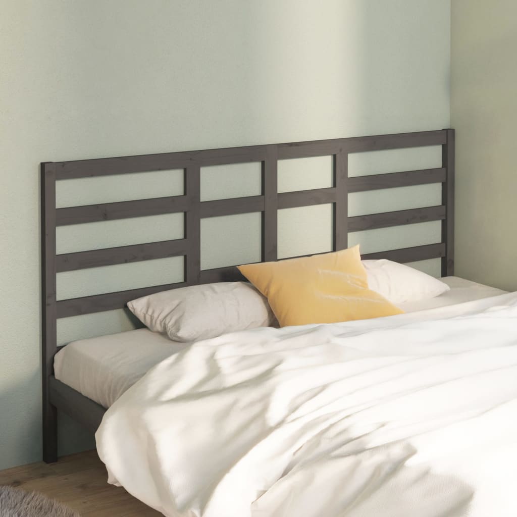 Testiera Per Letto Ambra 186X4X104 Cm In Legno Massello Di Pino