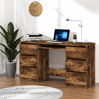 Scrivania 140X50X77 Cm In Legno Multistrato