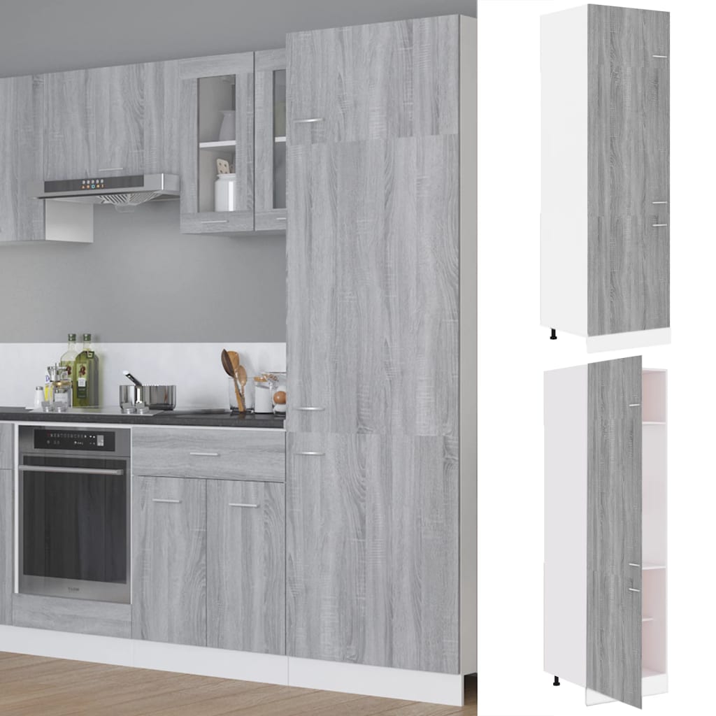 Mobile Pensile “Riga” 40X29,5X60 Cm Grigio Sonoma