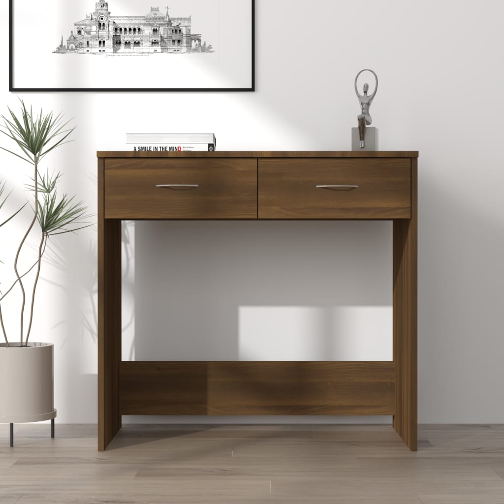 Scrivania 80X40X75 Cm In Legno Multistrato