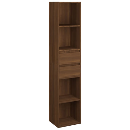 Libreria Rovere Marrone 36X30X171 Cm In Legno Multistrato