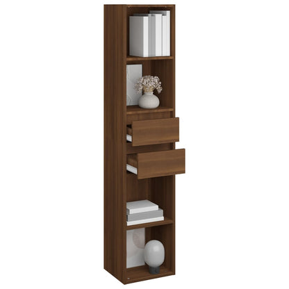 Libreria Rovere Marrone 36X30X171 Cm In Legno Multistrato