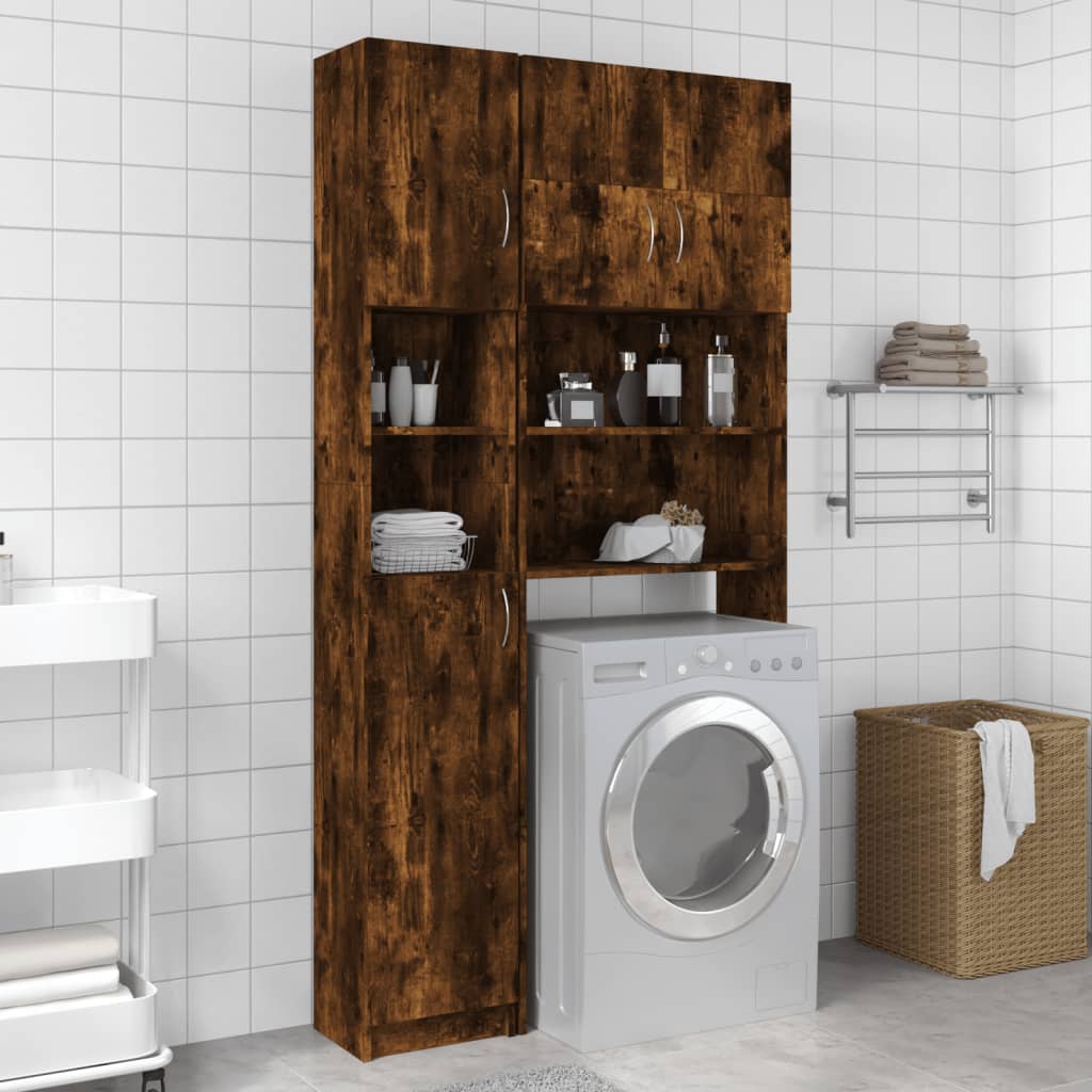Mobile Da Bagno 32X25,5X190 Cm Legno Ingegnerizzato
