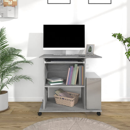 Scrivania Computer 80X50X75 Cm Legno Multistrato