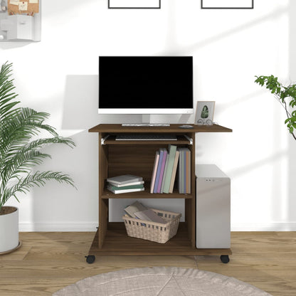 Scrivania Computer 80X50X75 Cm Legno Multistrato