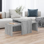 Set Tavolini Da Salotto 100X48X40 Cm Multistrato