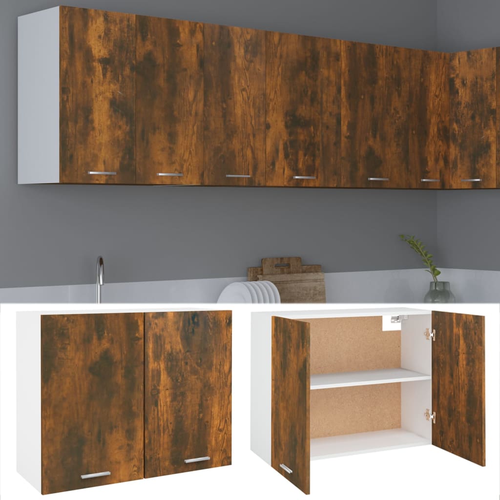 Mobile Pensile “Riga” 40X29,5X60 Cm Rovere Fumo