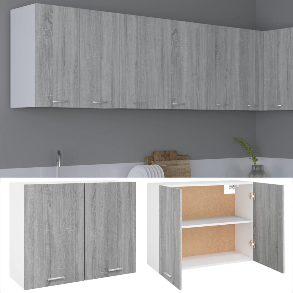Mobile Pensile “Riga” 40X29,5X60 Cm Grigio Sonoma
