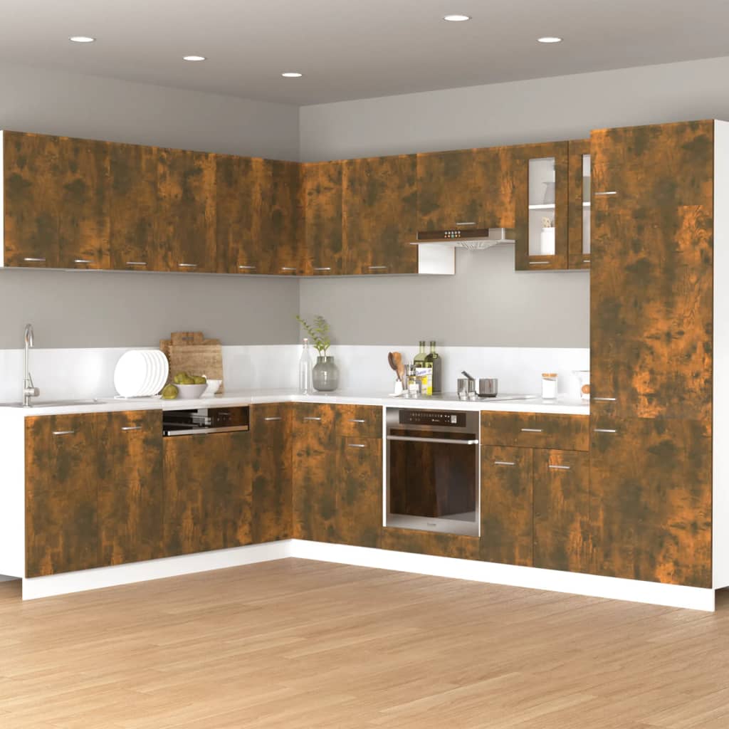 Mobile Pensile “Riga” 40X29,5X60 Cm Rovere Fumo