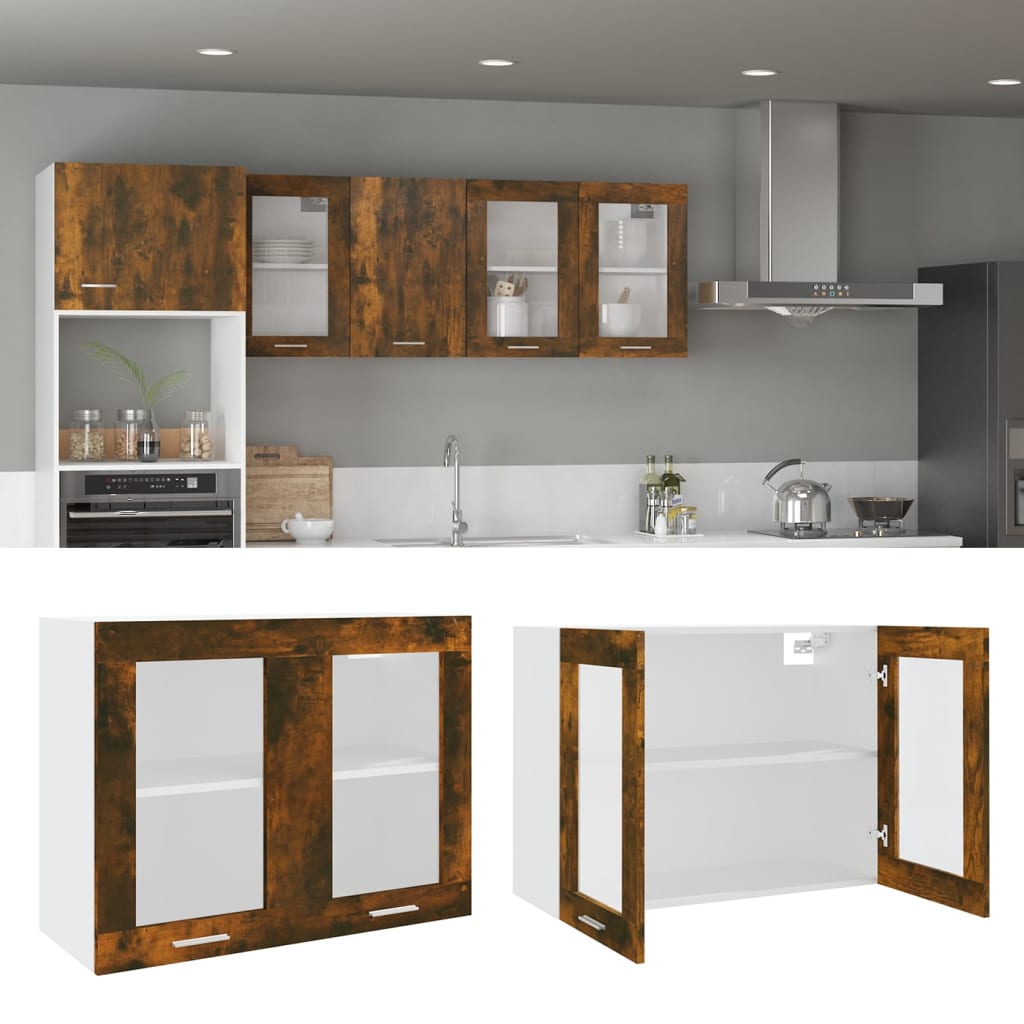 Mobile Pensile “Riga” 40X29,5X60 Cm Rovere Fumo