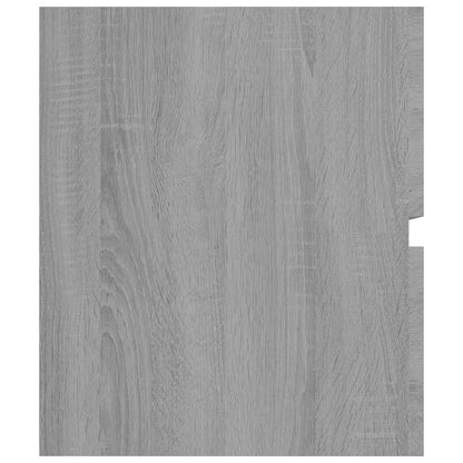 Mobile Sottolavabo 90X38,5X45Cm Legno Multistrato Grigio Sonoma