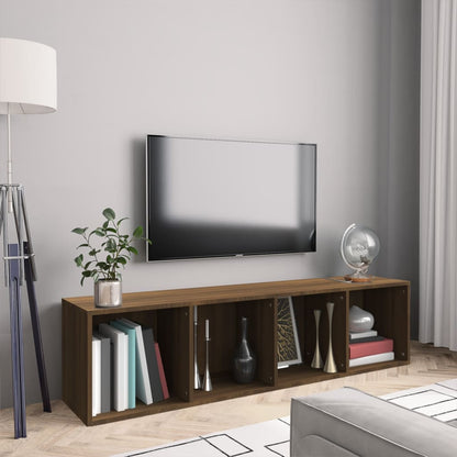 Libreria/Mobile Tv 36X30X143 Cm Legno Multistrato